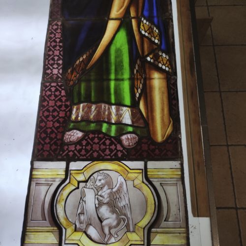 Restauration Vitraux église Saint-Priest - Travail en atelier