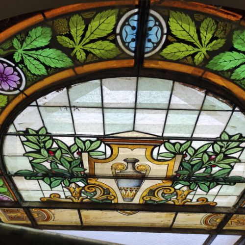 Restauration Villa Magini par Atelier Vitrail Le Cygne Myriam Boulay