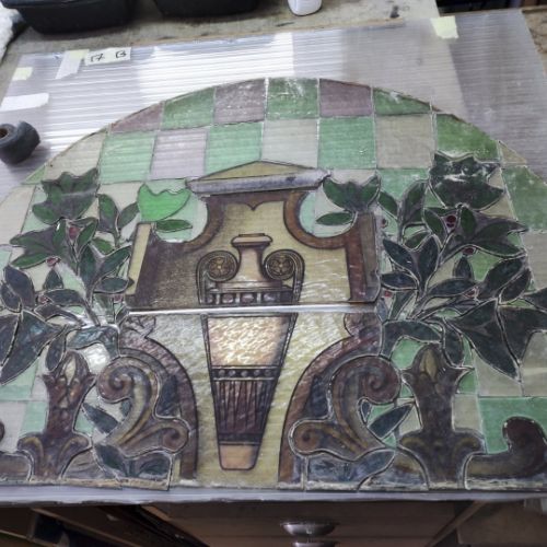 Restauration Villa Magini par Atelier Vitrail Le Cygne Myriam Boulay