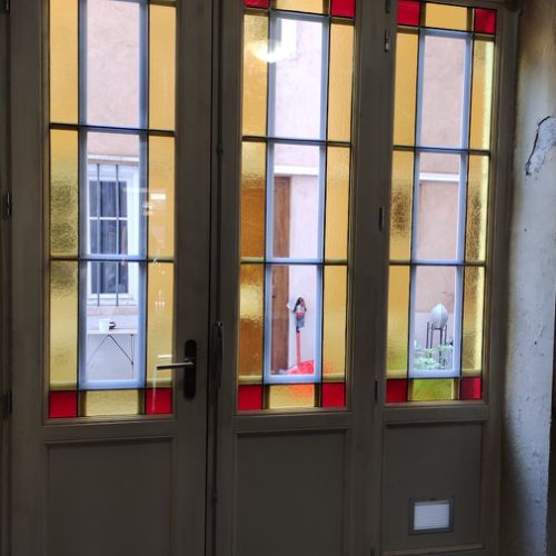 Restauration et mise en double vitrage