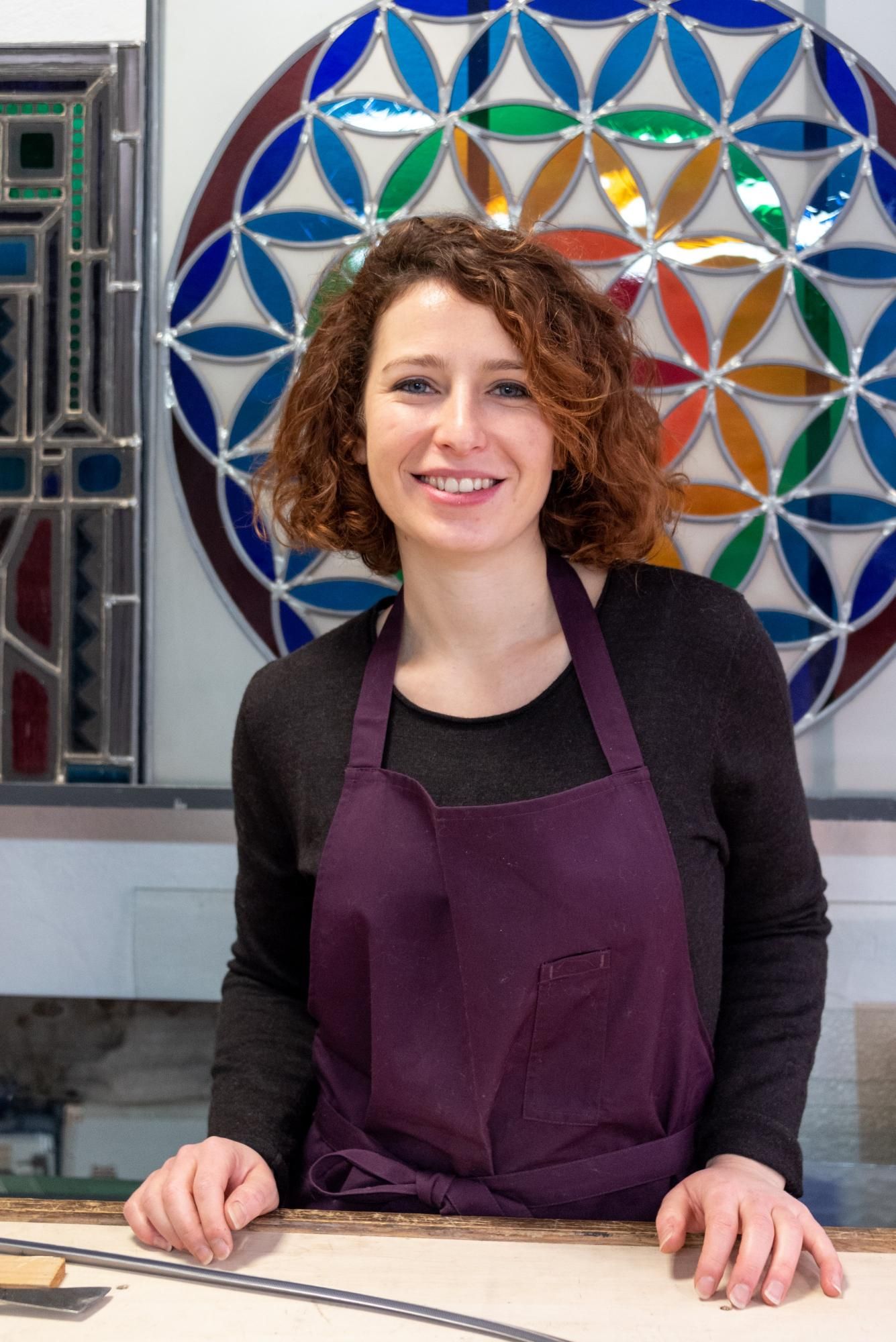 Myriam Boulay Vitrailliste à Lyon